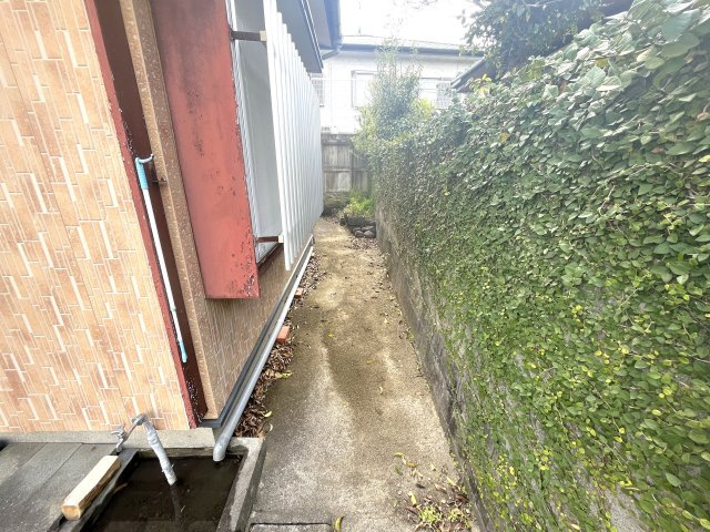 橘貸家の庭