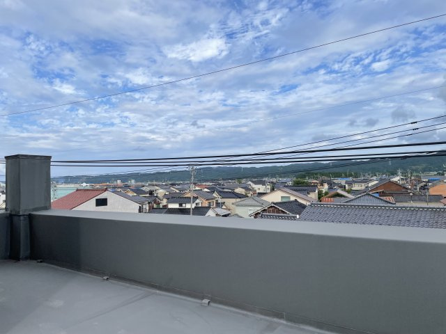 七尾市郡町ビルの展望
