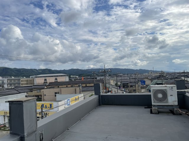 七尾市郡町ビルの展望
