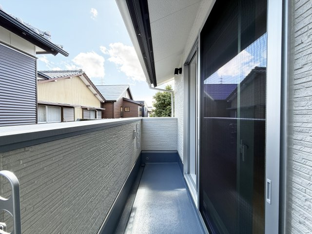 デュオ愛宕町のバルコニー