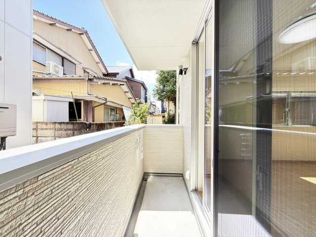 デュオ愛宕町のバルコニー