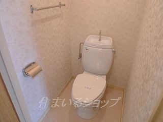 広島市安佐北区落合１丁目の賃貸マンションのトイレ