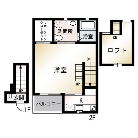 【間取り】 | ｍｉ　ｃａｓａ　８０８