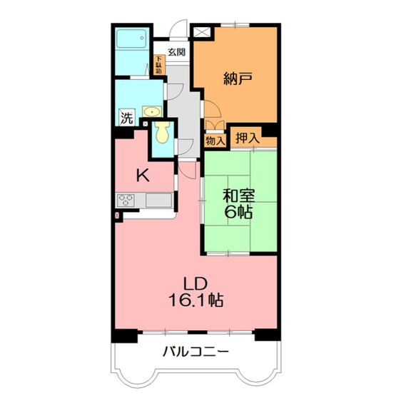 【間取り】 | サンジュネス湘南