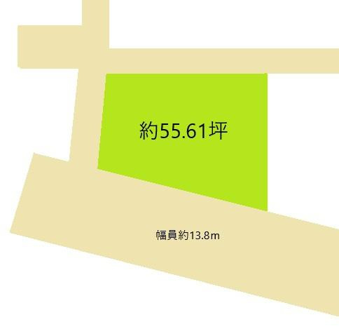 海南市日方　土地の土地図