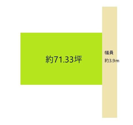 和歌山市打越町　土地の土地図