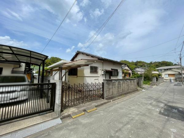 和歌山市打越町　土地の前面道路含む現地写真