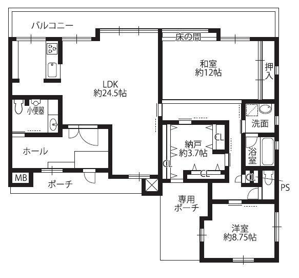 グランノーブル和歌山友田町の間取り