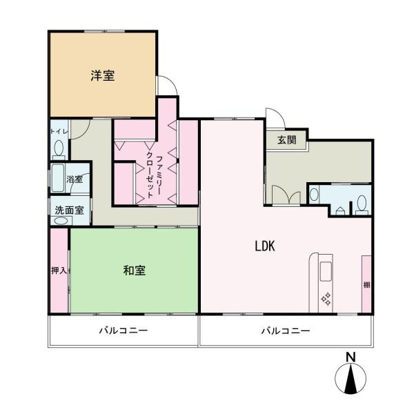 グランノーブル和歌山友田町の間取り