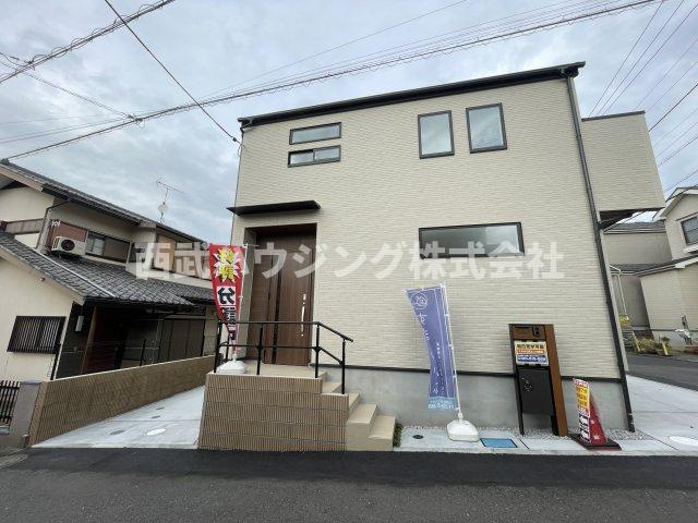 【仲介手数料無料】所沢市山口全２棟１号棟　所沢市の新築住宅なら西武ハウジングの前面道路含む現地写真