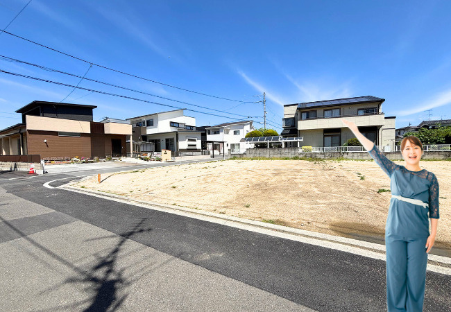 正円寺売土地の外観