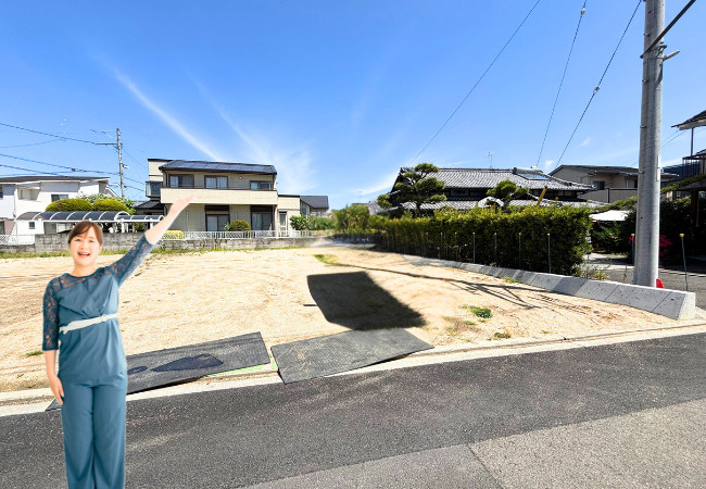 正円寺売土地の外観