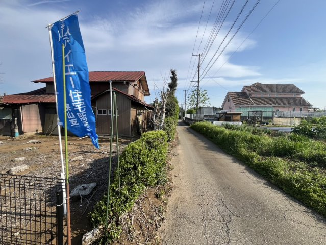土地　入間市新光　全７区画の前面道路含む現地写真|お好きなハウスメーカーで建築可能！