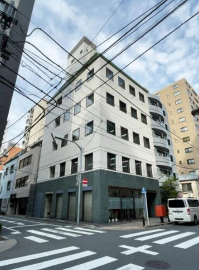 【外観】 | 浜町駅 徒歩7分 ルート浜町ビル 1階 14.25坪 スケルトン渡し