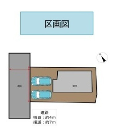 中古戸建　熊谷市柿沼1003-9（リフォーム住宅）の区画図