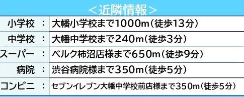 中古戸建　熊谷市柿沼1003-9（リフォーム住宅）の周辺