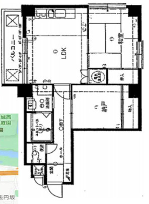 【間取り】 | ライオンズマンション東本町第2