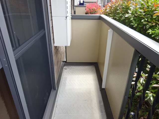 エトワール白水のバルコニー