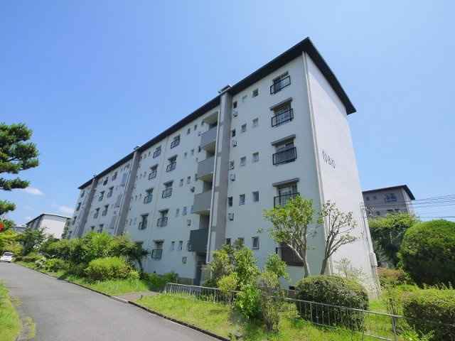 中登美第二団地 B棟の外観