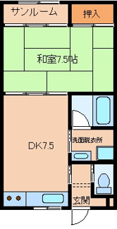 【間取り】 | コーポマイティ