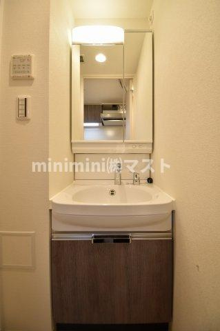 プレサンス堺筋本町ディスティニーの洗面所