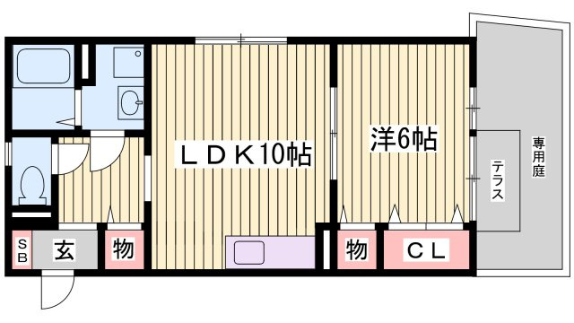 ヴィアーレの間取り