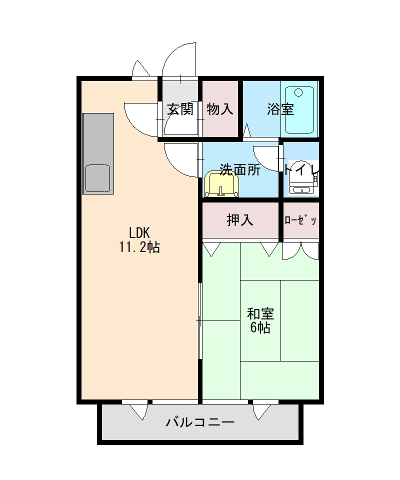 東洋パレスの間取り