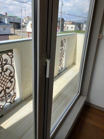 東洋パレスのバルコニー