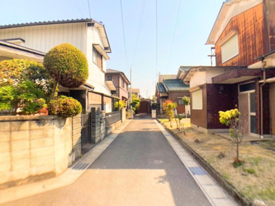 【前面道路含む現地写真】 | 篠田鷲之巣（木田駅）