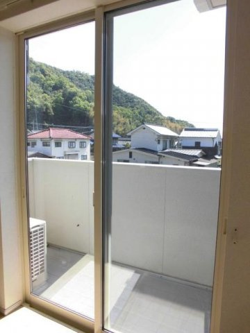 アルモニーアＡのバルコニー