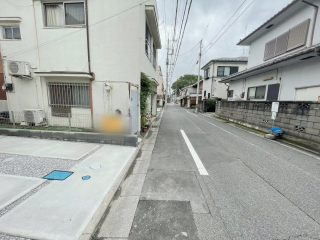 熊谷市宮町　GRAFARE　全1棟の前面道路含む現地写真