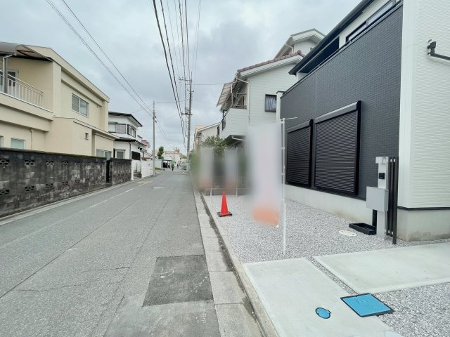 熊谷市宮町　GRAFARE　全1棟の前面道路含む現地写真