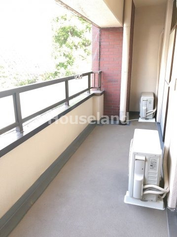 グレイスピア吹上のバルコニー