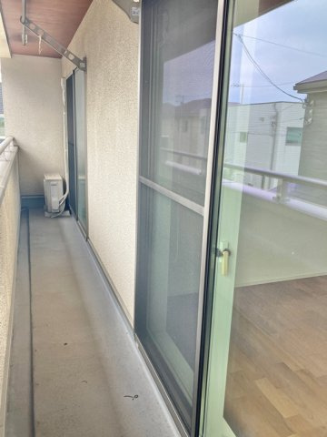 森崎戸建のバルコニー