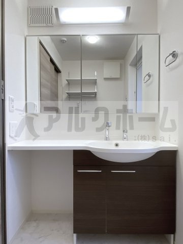 Hills花水木B棟の独立洗面台