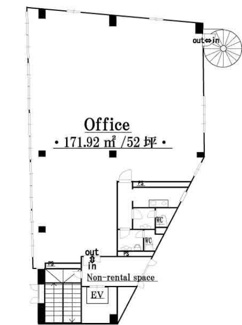 【間取り】 | 堺筋本町千寿ビル | 堺筋本町千寿ビル　間取り