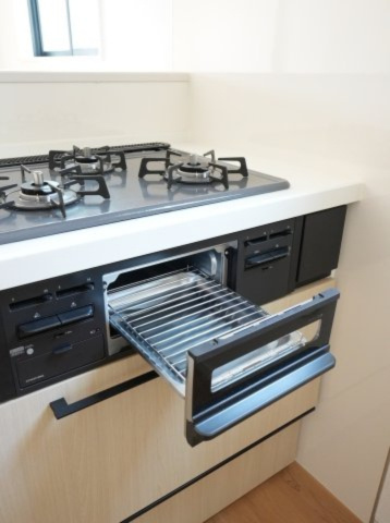 【キッチン】 | Erde熊本市南区御幸西1期　3号棟 | ガスコンロ