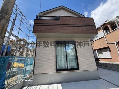 【外観】 | 神戸市垂水区西脇1丁目　新築戸建　仲介手数料無料！ | 外観もきれいです