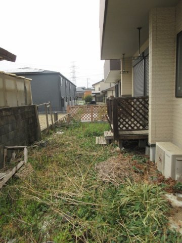 中古戸建　東松山市和泉町6-41の庭