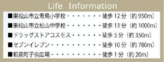中古戸建　東松山市和泉町6-41の周辺