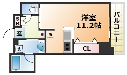 インペリアル新神戸の間取り