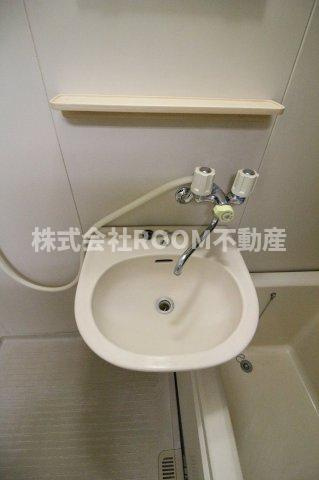 ガーデンTNⅠ・Ⅱの洗面所|コンパクトで使いやすい洗面所