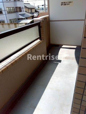 石照マンション花池のバルコニー