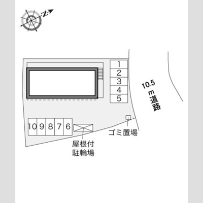 【駐車場】 | レオパレスウイング朝日ヶ丘