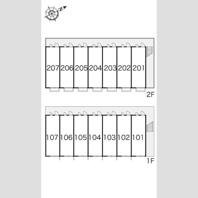 【区画図】 | レオパレスウイング朝日ヶ丘