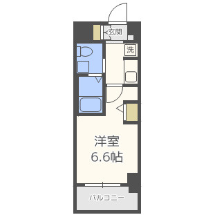 【間取り】 | エステムコート難波WESTSIDEⅡ　ベイフレックス