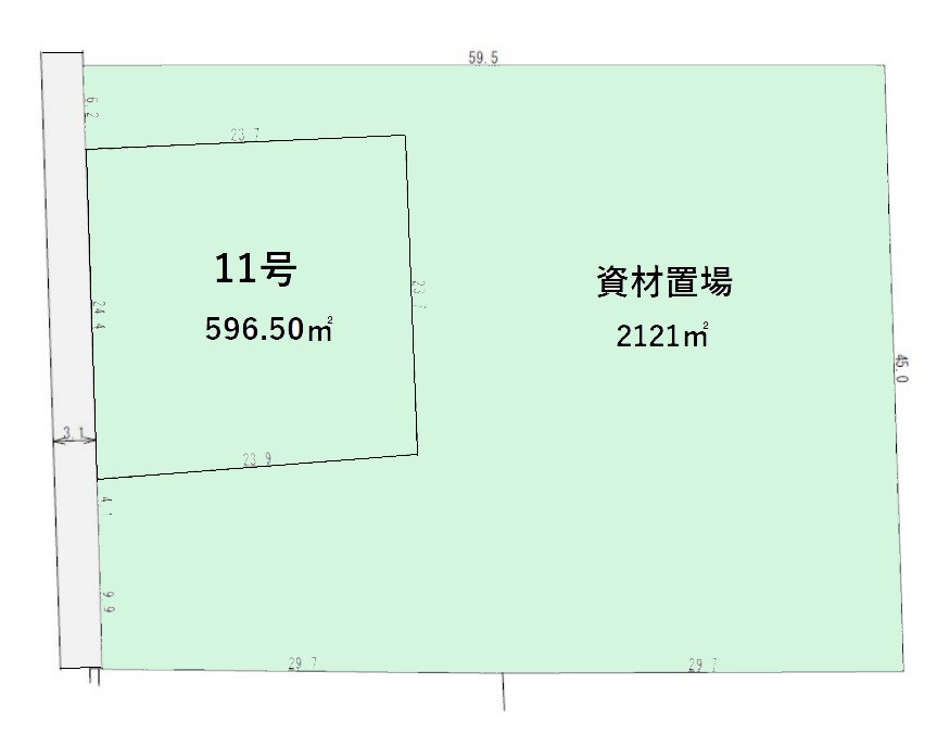 土地 入間市新光 