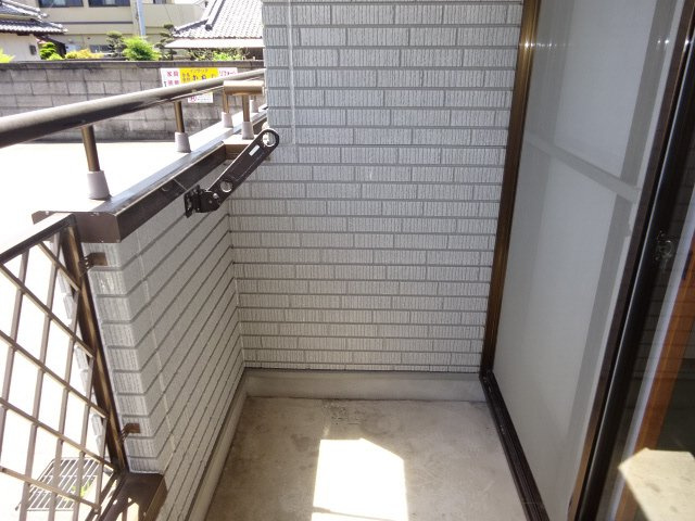 ネオハートβのバルコニー