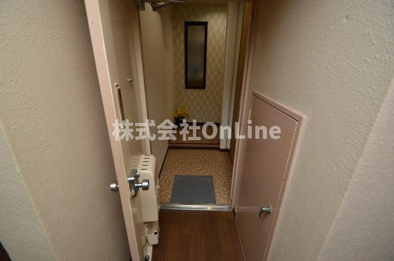 SKコーポ長瀬の玄関