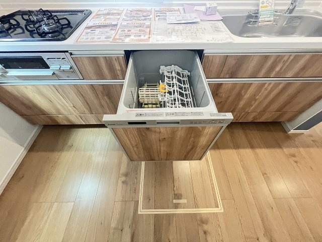 【キッチン】 | 春日市須玖北4丁目2期　1号棟（全2棟）【仲介手数料無料・0円】 | 現地写真。